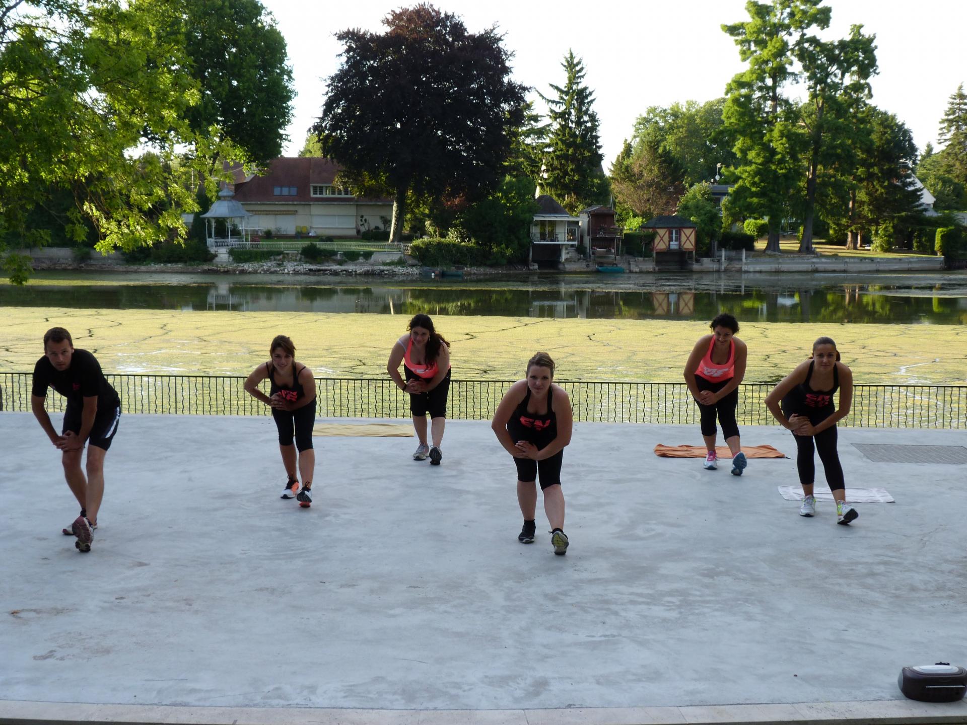 Après tant de danse, on s'étire !